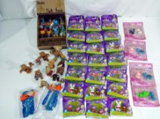 Toys - Polly Pocket, Peggles and other - a good mixed lot predominantly boxed plastic toys figures,