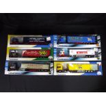 Diecast - six 1:50 scale trucks by Cararama, includes 569014, 569012 and similar,
