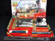 Model railways - Hornby OO gauge - a Toy Story train set HST 125, Class 29 diesel,