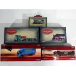 Diecast - five 1:50 scale diecast trucks by Corgi comprising 80201, 80008, 80302,