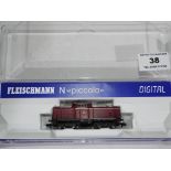 Fleischmann Digital N gauge - a tank locomotive 4-6-4 with DCC decoder # 87077,