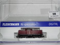 Fleischmann Digital N gauge - a tank locomotive 4-6-4 with DCC decoder # 87077,