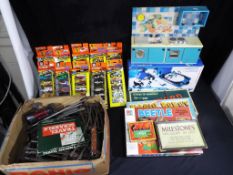 A good mixed lot to include ten five packs of matchbox cars,