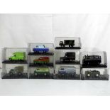 Diecast - ten 1:43 scale Oxford diecasts comprising MM040,