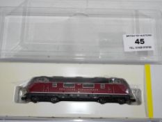 Trix Minitrix N gauge - a diesel locomotive with digital & sound # 12402,