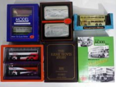 Diecast - five sets and a single bus by Exclusive First Editions, C'sm and other includes 999106,