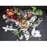 GI Joe, Hasbro and other - a large quantity of GI Joe action figures and force vehicles,