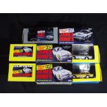 Diecast - three Corgi 1:43 scale James Bond Aston Martins comprising 04206, 04204 and 04203,