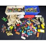 Toy Soldiers - Britains, Matchbox and other - a good mixed lot of predominantly Britains figures,