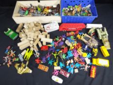 Toy Soldiers - Britains, Matchbox and other - a good mixed lot of predominantly Britains figures,