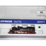 Fleischmann Digital N gauge - a tank locomotive 4-6-4 with DCC decoder # 87077,