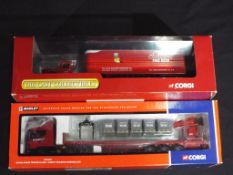 Diecast - two Corgi 1:50 scale trucks in original boxes, comprising CC12217 and 50702,