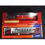 Diecast - two Corgi 1:50 scale trucks in original boxes, comprising CC12217 and 50702,