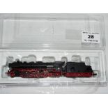 Trix Minitrix N gauge - a locomotive 2-8-2 with tender # 12419, digital,