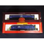 Model Railways - Hornby OO gauge - two diesel locomotives comprising R2011C and R2012C,