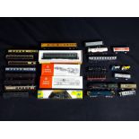 Model Railways - Bachmann, Grafar, Trix and others - N gauge, three locomotives, eleven coaches,