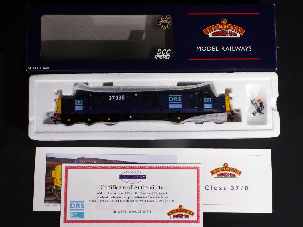 Model Railways - Bachmann OO gauge limited edition class 37 diesel locomotive, - Image 2 of 3