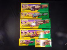 Diecast - Corgi - six boxed corgi Clasics diecast model vehicles from the Showmans Range to include