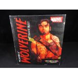 A Marvel Weapon X Wolverine Ultimate Bust limited edition figure in original box,