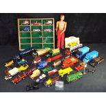 Diecast - Corgi and other - 35 unboxed diecast vehicles with an original Kenner Six Million Dollar