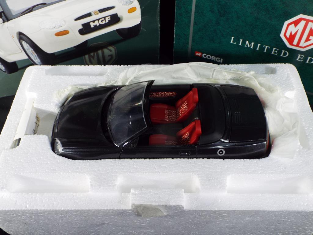 Diecast - Corgi - Corgi- Three boxed limited edition Corgi 1:18 scale diecast model MG's including - Image 3 of 4