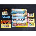 Diecast - Matchbox - ten diecast vehicles predominantly boxed to include K3 Hatra Tractor Shovel,