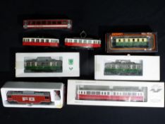 Model Railways - Bemo and others - HO gauge electric locomotive, tram car,