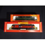 Model Railways - Hornby OO gauge class 86 electric locomotive and a class 35 Hymek,