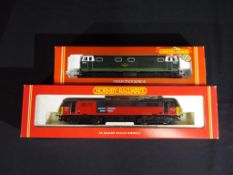 Model Railways - Hornby OO gauge class 86 electric locomotive and a class 35 Hymek,
