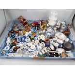 Dolls House accessories - in excess of fifty dolls house accessories to include ceramic storage