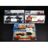 Diecast - Corgi - three Corgi heavy haulage 1:50 scale trucks in original boxes,