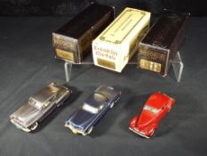 Diecast - Brooklyn Models - three 1:43 scale vehicles in original boxes, including BRK11 Lincoln,