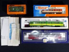 Model Railways - Ro Co, Bemo and Lima HO scale - four boxes of rolling stock to include 34002, 8501,
