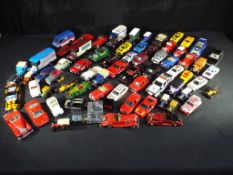 Diecast - Matchbox, Corgi and other - in excess of 70 playworn unboxed diecast models,