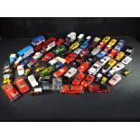 Diecast - Matchbox, Corgi and other - in excess of 70 playworn unboxed diecast models,