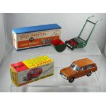 Diecast - Dinky - two diecasts in original boxes comprising #192 Range Rover and #751 Lawn Mower,