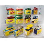 Diecast - Lesney, Matchbox - fourteen diecast vehicles to include No. 44 Rolls Royce, No.
