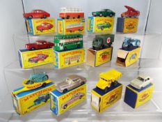 Diecast - Lesney, Matchbox - fourteen diecast vehicles to include No. 44 Rolls Royce, No.