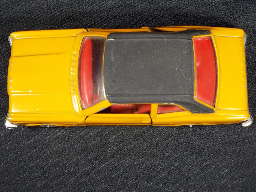 Diecast - Corgi 313 Graham Hill Ford Cortina GXL in mustard, - Image 5 of 5