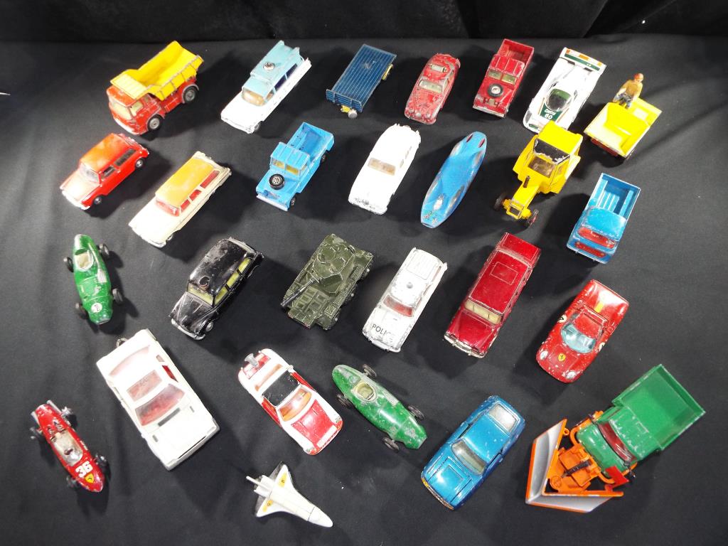 Diecast - Corgi - 26 diecast vehicles plus trailer, lot includes Mercedes Unimog, - Image 2 of 2