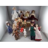 Dolls House accessories - a collection a quality dolls house figurines,