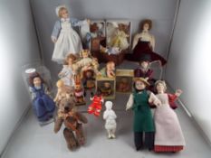 Dolls House accessories - a collection a quality dolls house figurines,