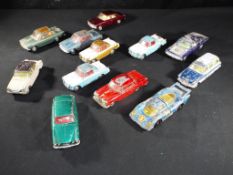 Diecast - Corgi - twelve unboxed diecast vehicles o include three Rover 2000,