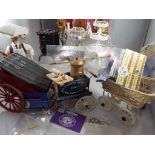 Dolls House Accessories - a collection of in excess of twenty items of good quality doll's house