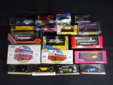 Diecast - Corgi, EFE and others - eighteen diecast vehicles in original boxes to include 32304,