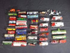 Diecast - in excess of 40 diecast vehicles by Oxford Diecast, Corgi and others,