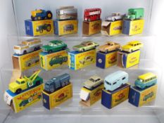 Diecast - Lesney and Matchbox - fifteen diecast vehicles in original boxes to include No.