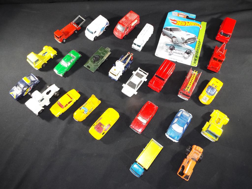 Diecast - Corgi and Hot Wheels - 25 diecast vehicles predominantly unboxed to include Corgi Juniors - Image 2 of 2