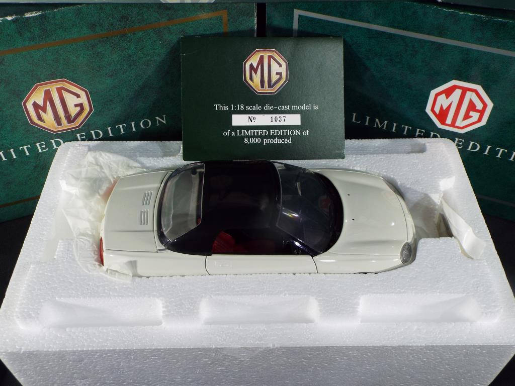 Diecast - Corgi - Corgi- Three boxed limited edition Corgi 1:18 scale diecast model MG's including - Image 4 of 4