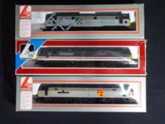 Model Railways - three Lima OO gauge diesel locomotives, comprising 47218, 47840 and 31155,